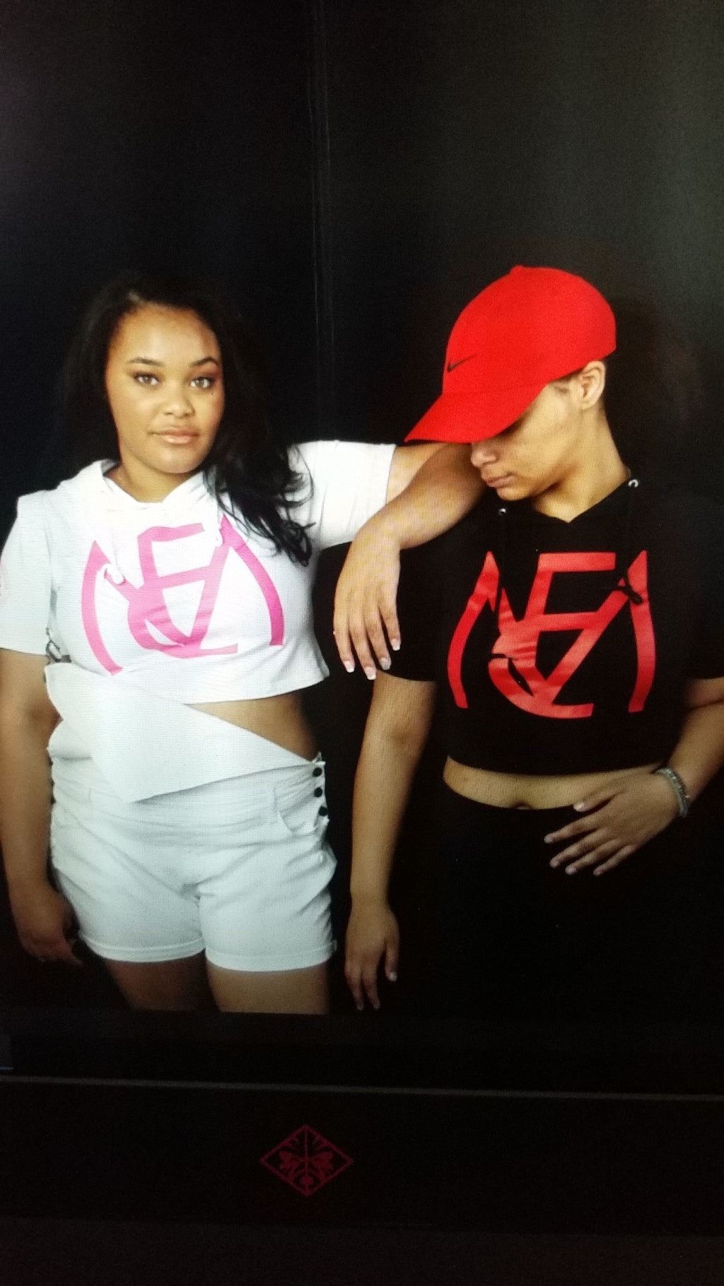 FCM edtion crop top hoodies