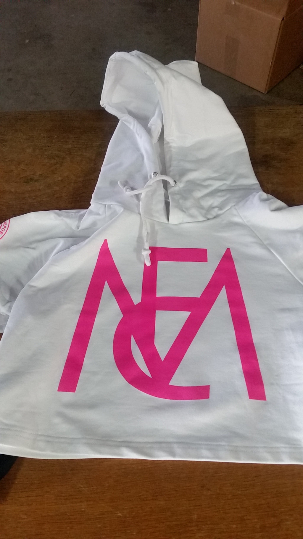 FCM edtion crop top hoodies