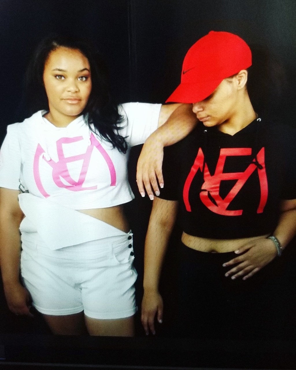 FCM edtion crop top hoodies